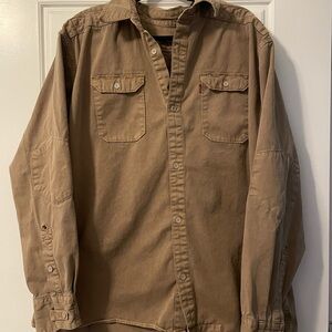 Levi Strauss Two Horse Brand Shirt. Vintage XXL